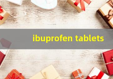 ibuprofen tablets